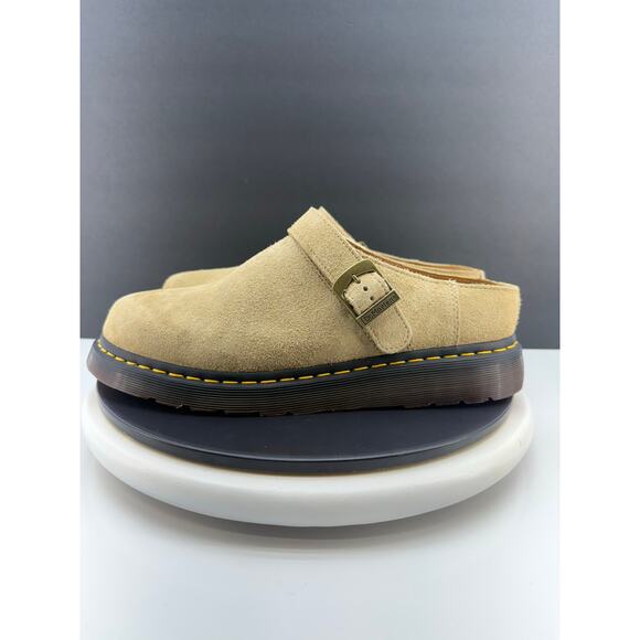 Dr. Martens Isham Desert Oasis Suede Mule Mens Size 11 Slip On Shoes Clogs Tan‎ main image 6